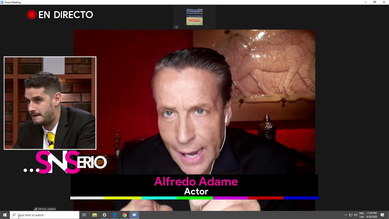 Fuertes declaraciones de Alfredo Adame | SNSerio