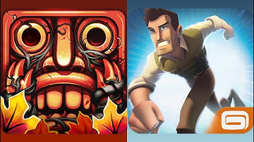 Temple Run 2 Jungle Fall Vs Danger Dash Endless Run Gameplay (Android/iOS)