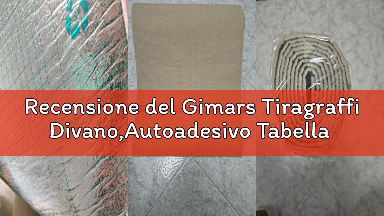 Recensione del Gimars Tiragraffi Divano,Autoadesivo Tabella Tiragraffi per Gatti, Protezione Divano