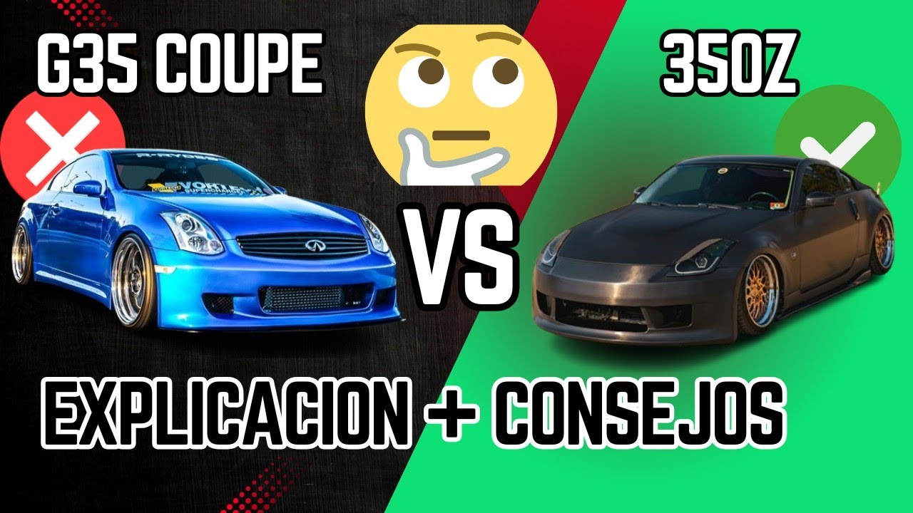 Nissan 350Z vs. G35: Cual es MEJOR? 🤔🔥 - YouTube