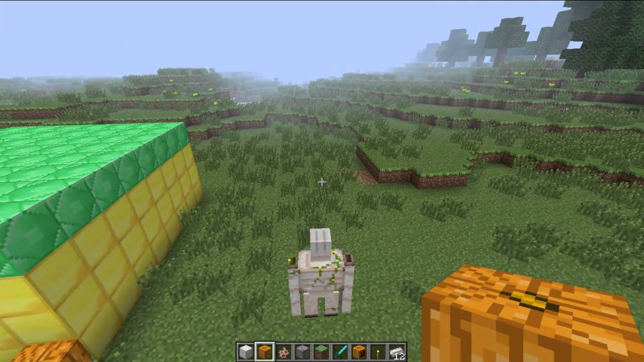 Como hacer un golem en Minecraft 