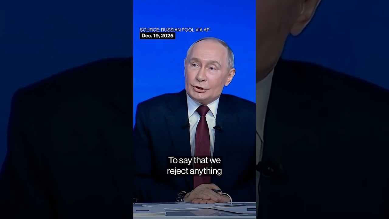 Putin Says Russia Ready to End War Even as He Rejects Compromise