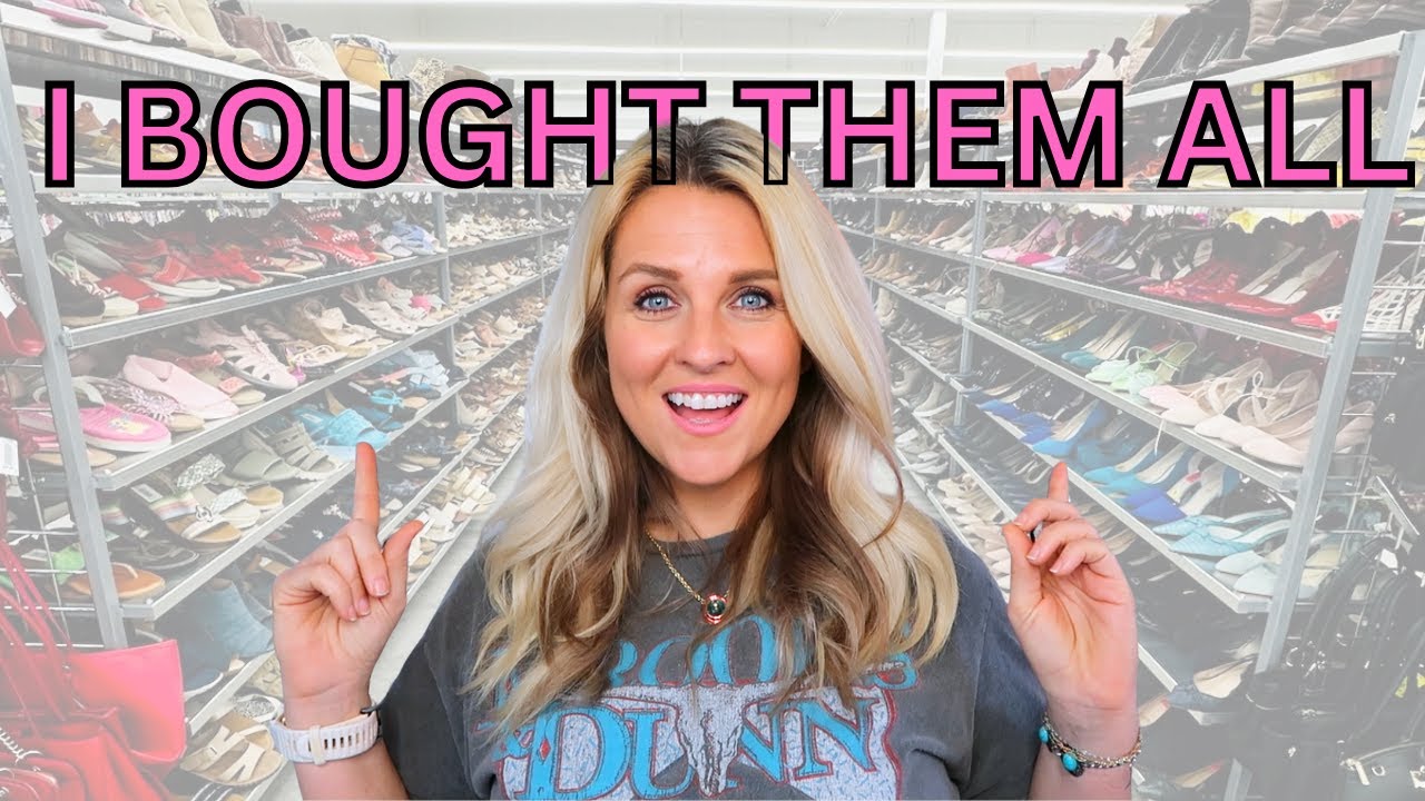 I Bought Every Pair of Shoes at The Thrift Store