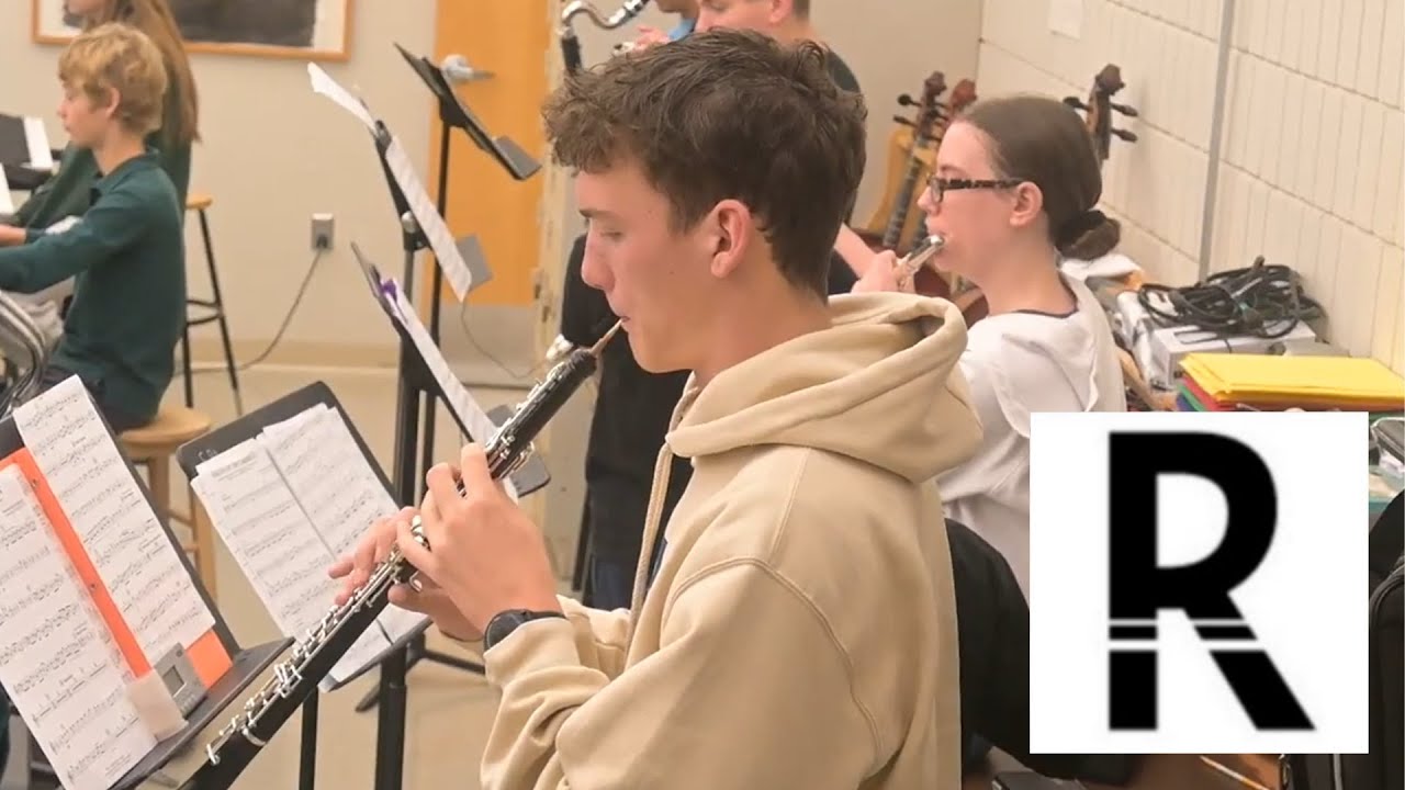 Student ensembles prepare for the Pops Concert