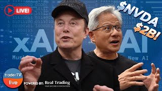 Gold Tops $4,000 Record — $NVDA &amp; XAI Deal Shock | Pre-Market Trade Setups | Oct 8