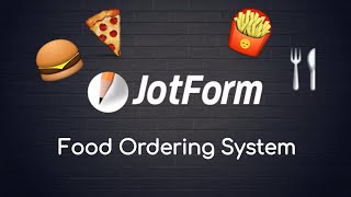 Build Your Free Online Food Ordering System with Jotform🍔🍕🌮 screenshot 4