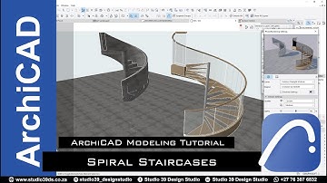 Spiral Staircase | ArchiCAD Modeling Tutorial