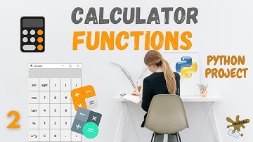 Calculator Button Functionality |2/3| How to Build Calculator App in Python | Project for Beginners