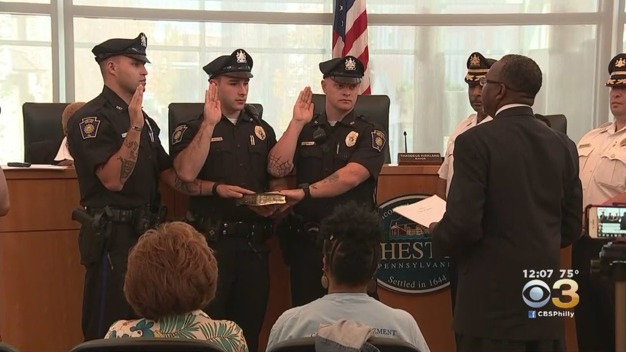 New Police Recruits Sworn In