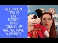 Disney Trip and Giveaway Winner Announcement! Y&#39;all THIS IS BIG!