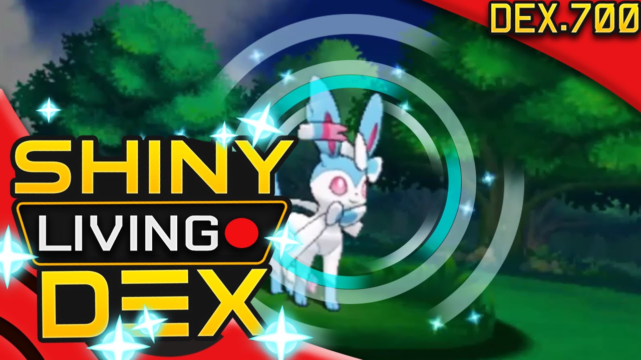SHINY SYLVEON!! Live Shiny Eevee Reaction! Quest For Shiny Living Dex 
