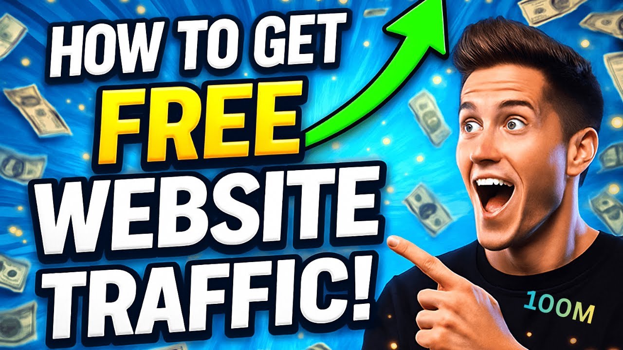 FREE WAYS To Get WEBSITE TRAFFIC FAST - YouTube