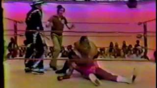 Famous Mongolian Stomper vs Burrhead Jones (CWA 2-24-79) Classic Memphis Wrestling Wealth