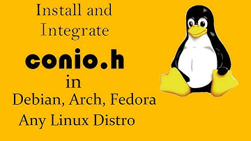 How to Install conio.h in Any Linux Distribution (💯% Working!) - Linux-How-To | EP.1 #conio_h #FAQ