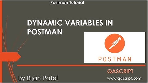Postman Tutorial - Generate Random Data With Dynamic Variables In Postman