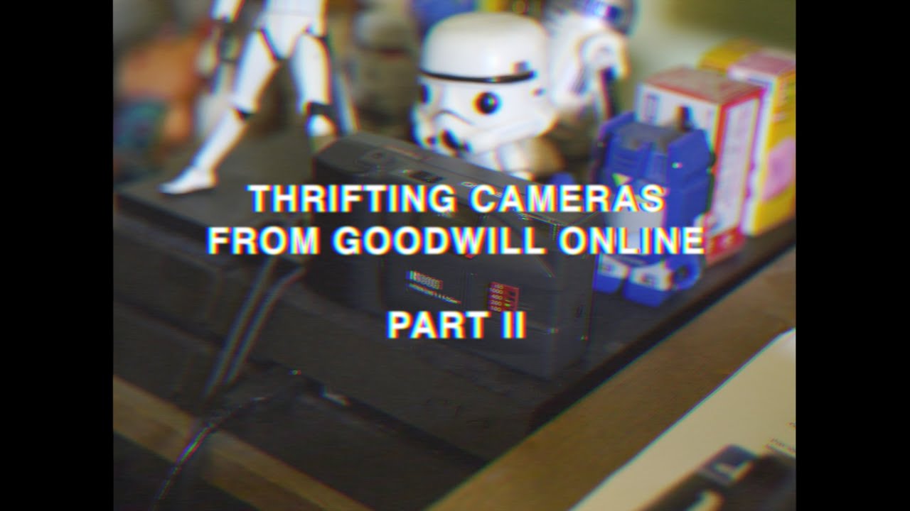 Thrifting film cameras from Goodwill online Part 2 YouTube