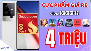 Vivo iQOO 11 - Flagship Gaming 4 Triệu Vẫn CÂN MỌI GAME 120FPS