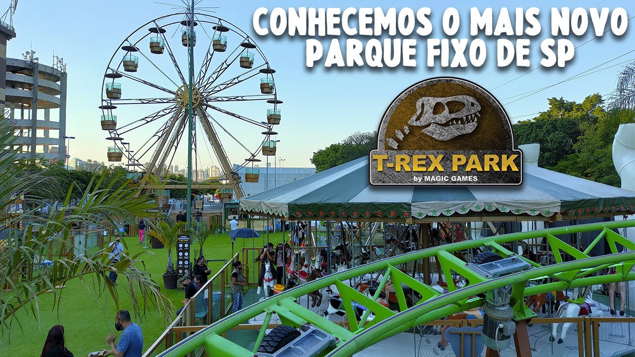 Parque temático 'T-Rex' chega a Goiânia com dinossauros gigantes