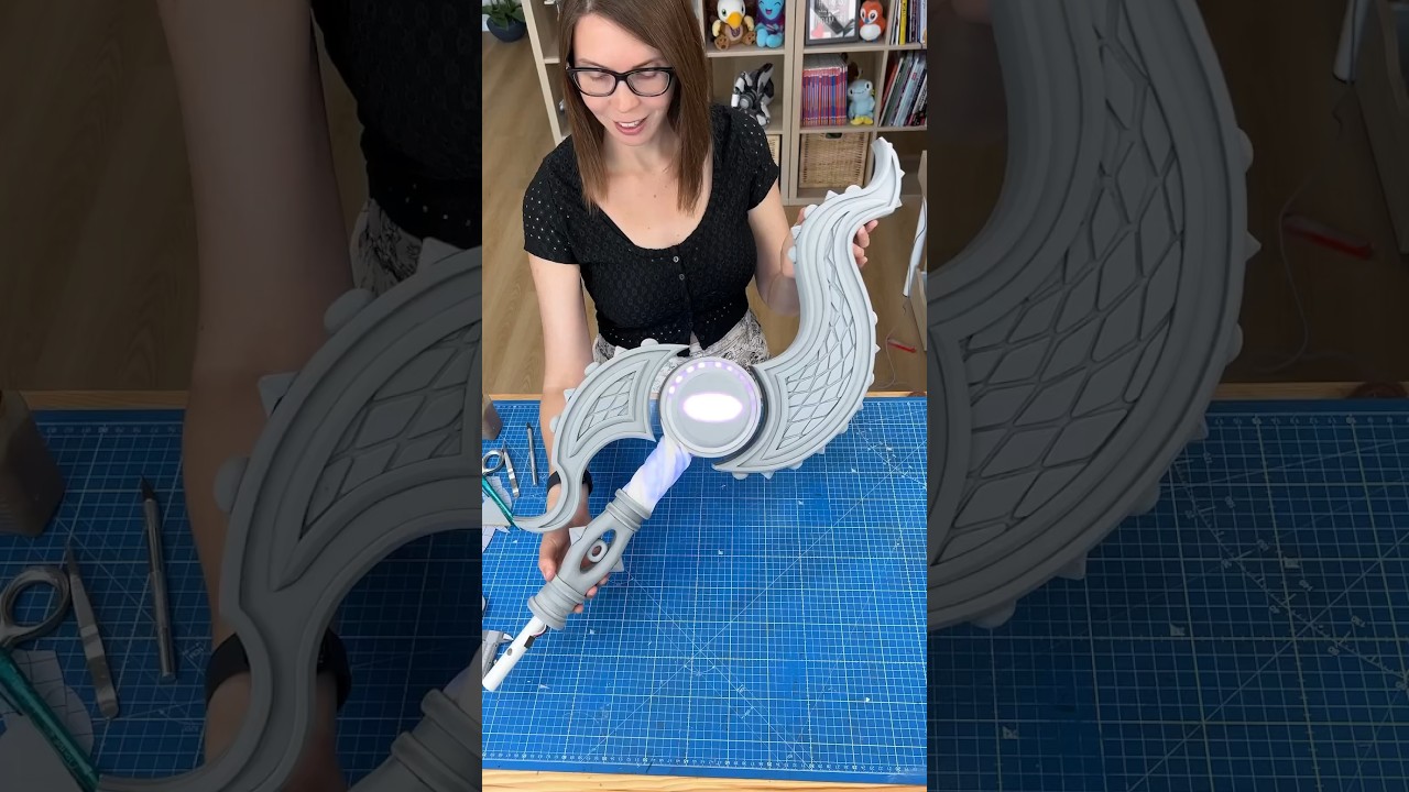 Warhammer Staff Part 2! #cosplay #diycrafts