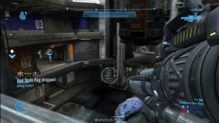 Halo Reach :: MLG Pro Snipedown Countdown CTF Gameplay