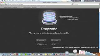 Dropzone 1.0 app (Mac) screenshot 1