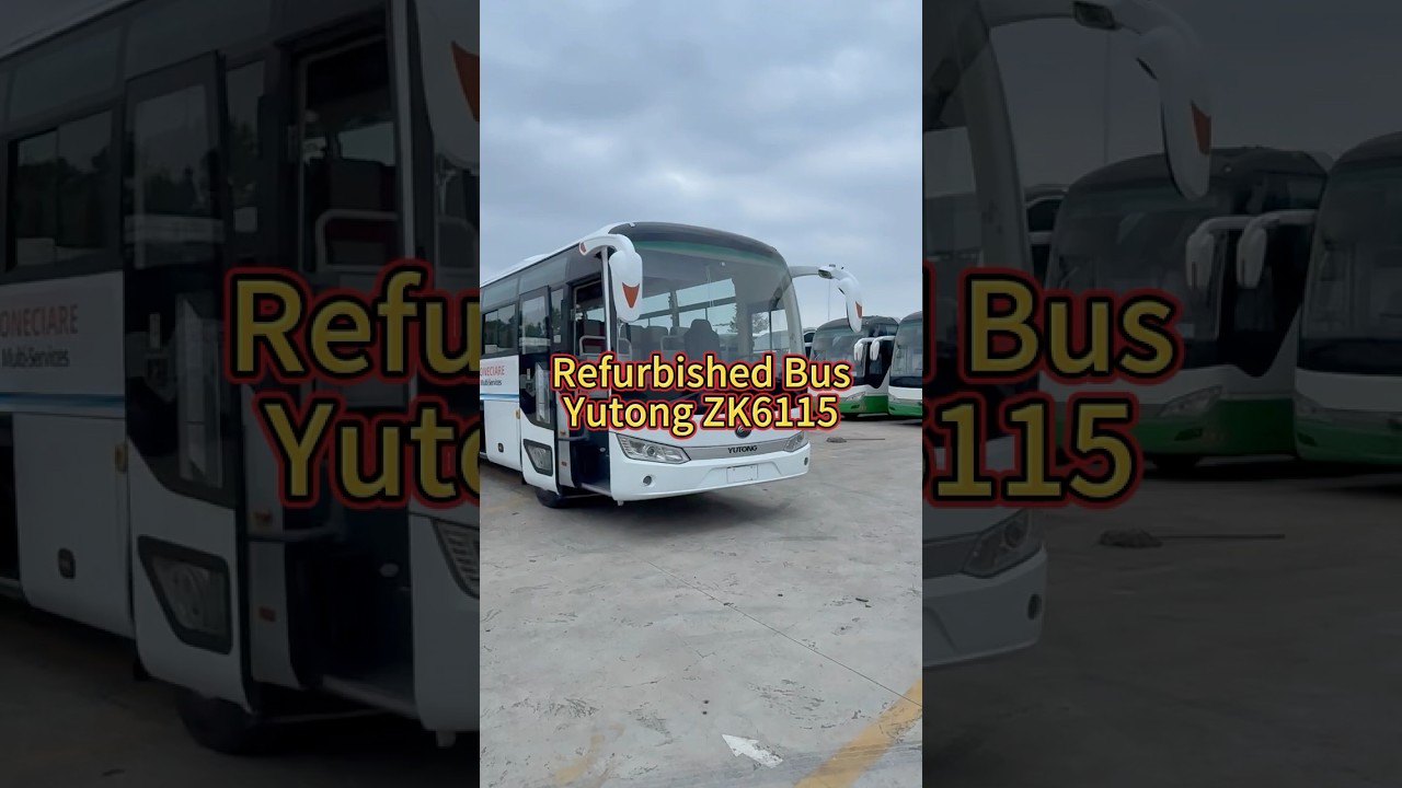 Yutong 60 seats bus export to Africa 