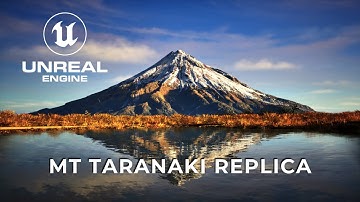 UNREAL ENGINE 5: Mt Taranaki 1:1 Replica