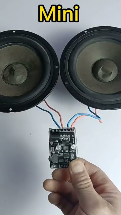 Mini Bluetooth-enabled Amplifier #audiophile