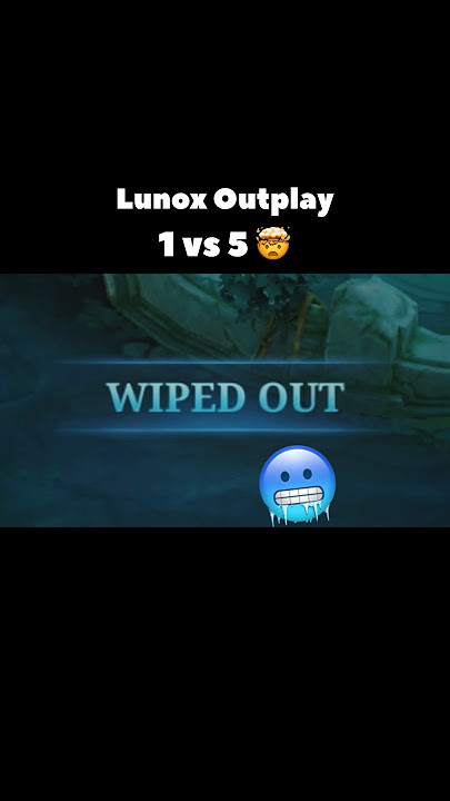 Lunox 1v5 moment! 🥶 #shorts #lunox #mobilelegends