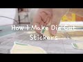 Making Die Cut Stickers + Review Silhouette Portrait after 1 month (BAHASA) | Indonesia