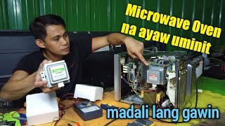 HOW TO REPAIR MICROWAVE OVEN | NOT HEATING | AMERICAN HOME