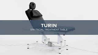 Turin Spa Facial Treatment Table Demo Video