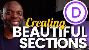 Divi Theme Tutorial | Creating beautiful sections