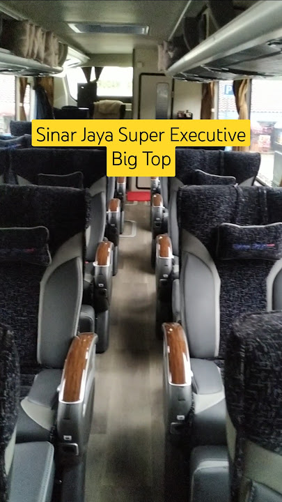 Sinar Jaya Next Level Super Executive Seat 2-1 #shorts #sinarjaya #superexecutive #busmania