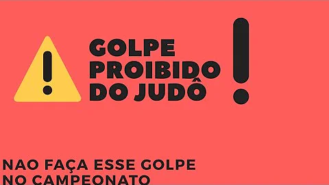 Pode finalizar no judô?
