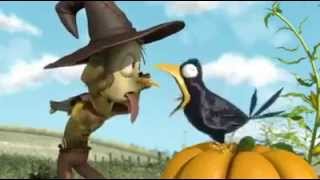 Bostan Korkuluğu Ile Karga Çizgi Film