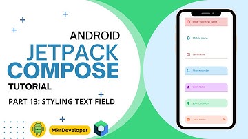 13 - Styling TextField - Jetpack Compose - Android Studio
