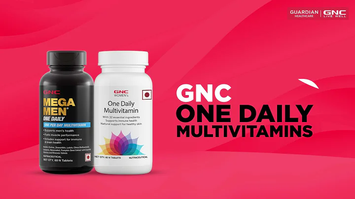 GNC One Daily Multivitamins for Men and Women | Support overall health and immunity