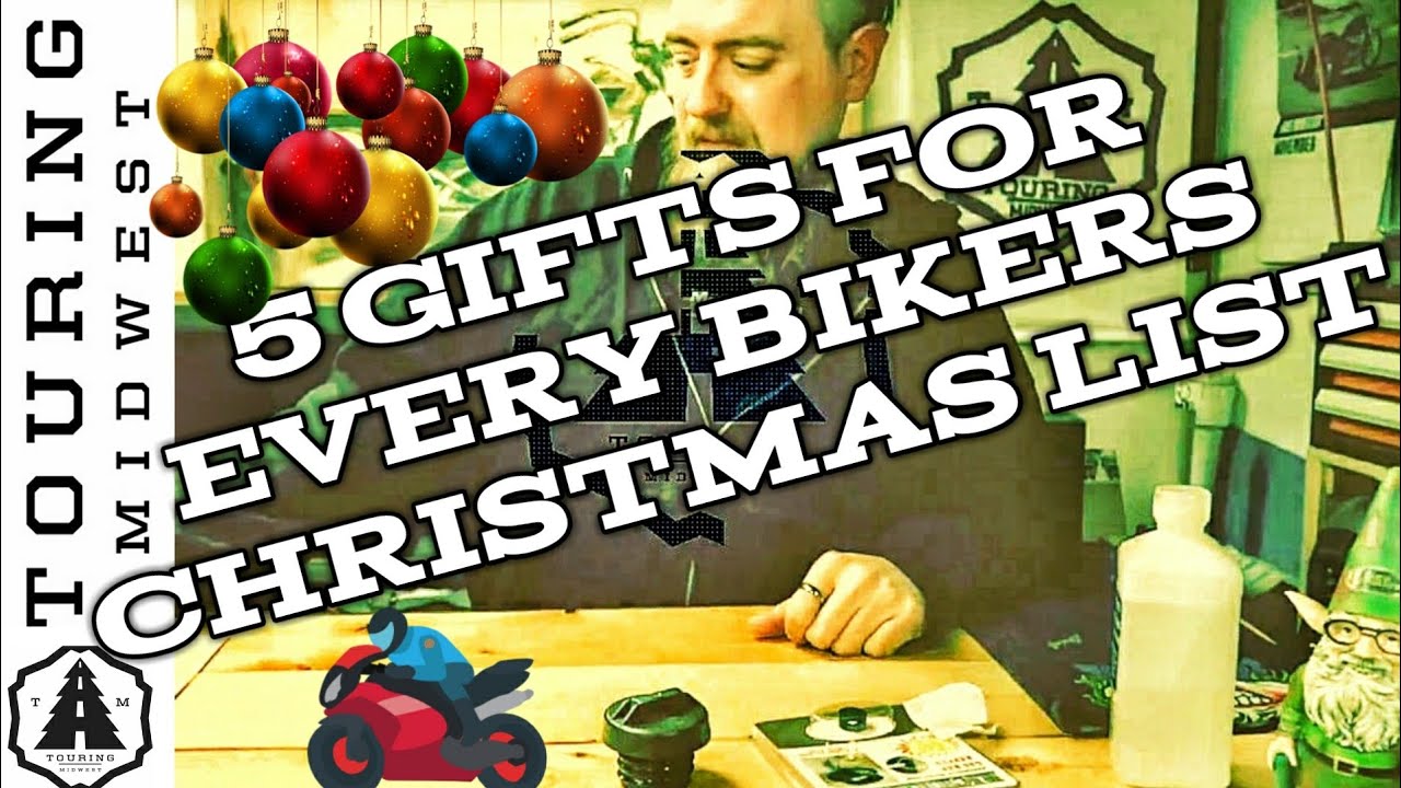 5 Christmas Gifts For Motorcycle Riders YouTube