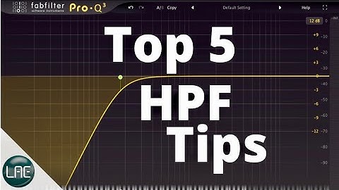 TOP 5 Reasons to use a HIGH PASS FILTER to clean up a Muddy Mix