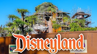 Morning Disneyland Walkthrough - Tiana's Construction Update, Critter Country & Ducklings [4K POV]