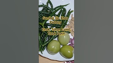Thumbnail of Sambal Ijo Khas Padang #kuliner #jualan #makanenak #masakannusantara #sambal #sambalijo