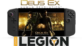 Deux Ex Human Revolution | Lenovo Legion Go | Max Settings, 1920x1200 | PC