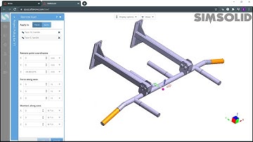SimSolid Cloud - Applying Remote Load
