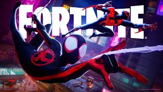 Miles Morales ve Spider-Man 2099 Ağ Atarak Fortnite&#39;a Geliyor