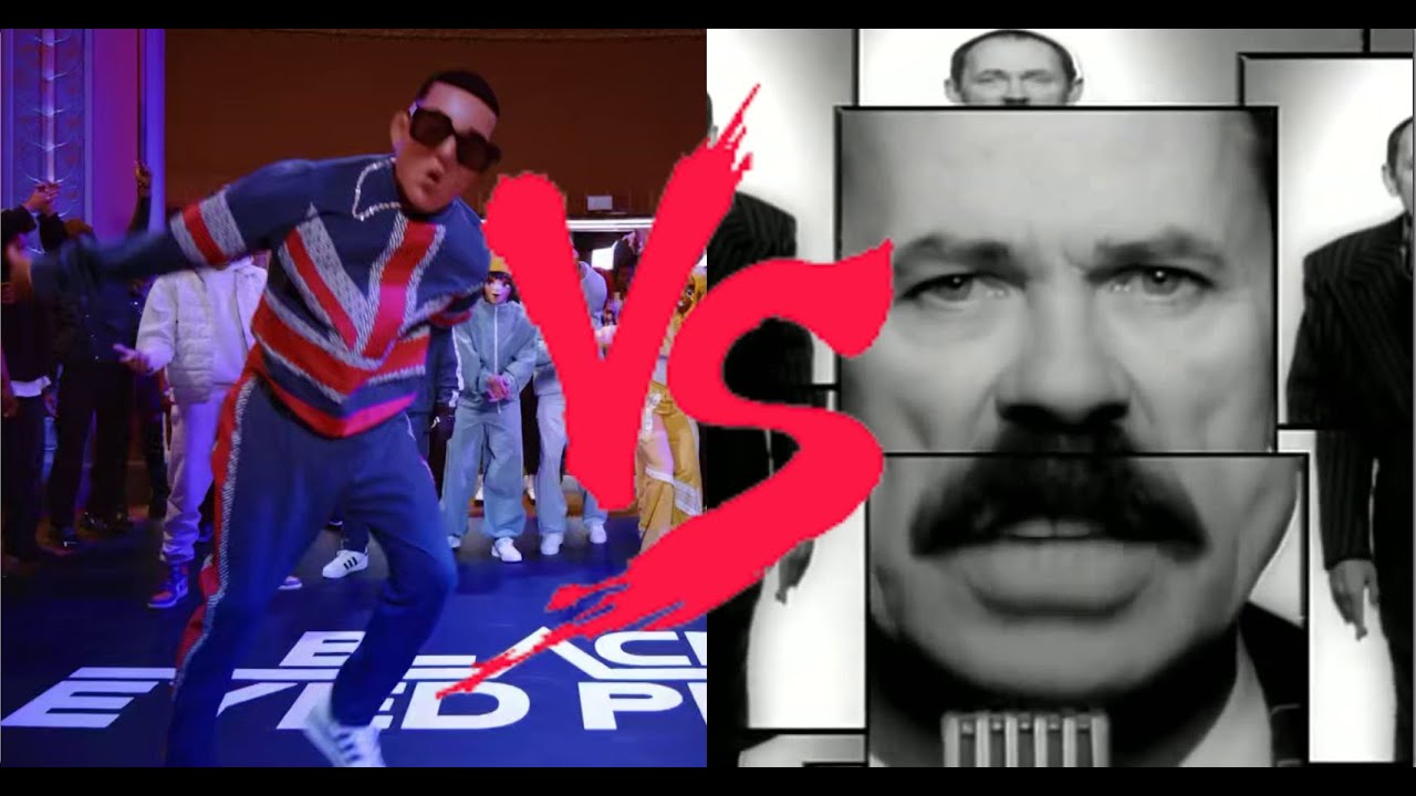 Black Eyed Peas, Daddy Yankee BAILAR CONTIGO COMPARANDO CON SCATMAN