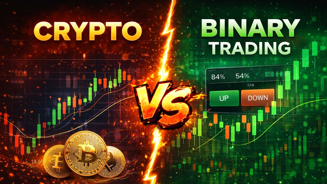 Crypto Trading VS Binary Options Trading - Which is Best For You? Why? |  Explained