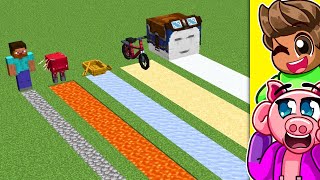 Který MOB z Minecraftu je NEJRYCHLEJŠÍ?!