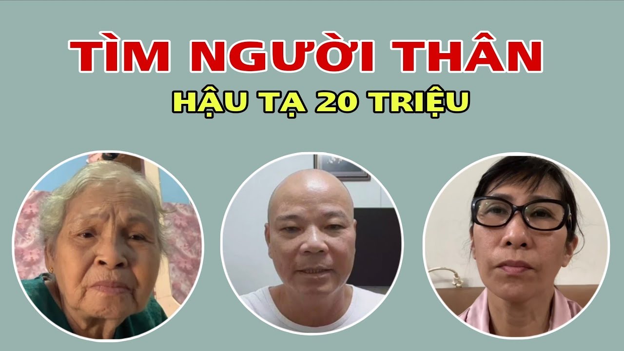 ( 2204 ) Chuyện tưởng như mới hôm qua. Mẹ ruột tha thiết mong Cô Thủy cho gặp con. 3 câu chuyện.
