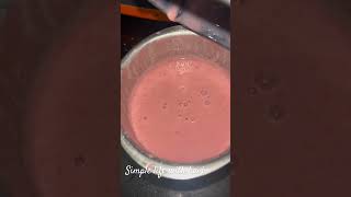 Yummy strawberry smoothie #mouthwatering #tasty #viral #trending